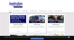 Desktop Screenshot of inspiration-autoglas.de